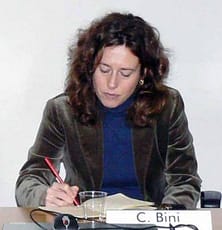 L'On. Caterina Bini
