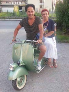 Armando Esposito con la moglie Mariella