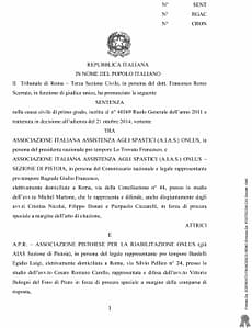 Sentenza di Roma, pag. 1