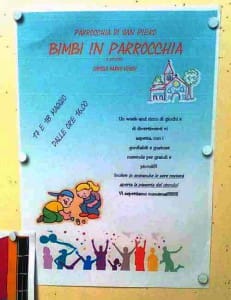 Attività in parrocchia