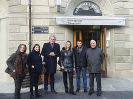 La politica all'ospedale Pacini: l'assessore Marroni