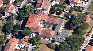 Veduta aerea dell’ospedale Caselli