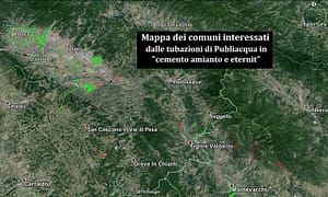 La mappa dell’amianto di Publiacqua