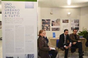Si presentano i progetti per piazza dello Spirito Santo