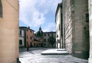 Scorcio di piazza dello Spirito Santo