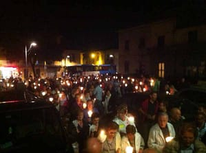 Fiaccolata per salvare il Caselli a Quarrata