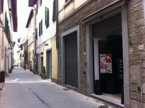 Distributore automatico in via degli Orafi