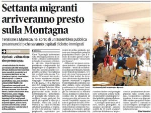 Il Tirreno, 28 settembre 2014