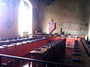 La sala del Consiglio