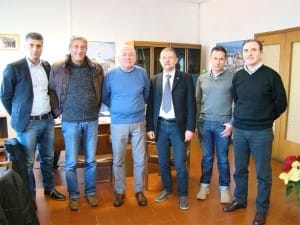 Foto di gruppo con Assessore Tuci