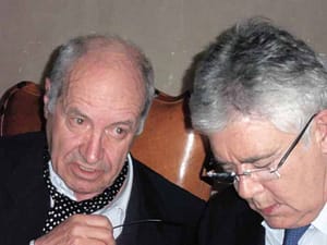 Giampaolo Pagliai e Claudio Martelli