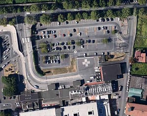 Parcheggio ex Ceppo lungo viale Matteotti