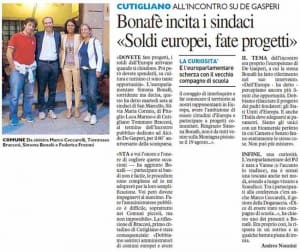La Nazione, 21 agosto 2014