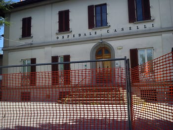 Il "Caselli" transennato