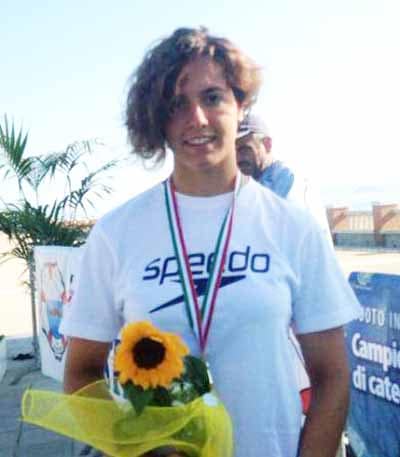 GABBRIELLESCHI CAMPIONESSA ITALIANA JUNIORES NUOTO DI FONDO GABBRIELLESCHI CAMPIONESSA ITALIANA JUNIORES NUOTO DI FONDO