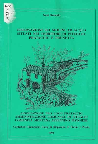A PROPOSITO DI MULINI IDRAULICI E BOTTACCI