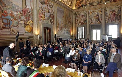 CONSEGNATO AL SINDACO MAZZANTI IL CERTIFICATO DI APPARTENENZA AL 49° SITO SERIALE NAZIONALE CONSEGNATO AL SINDACO MAZZANTI IL CERTIFICATO DI APPARTENENZA AL 49° SITO SERIALE NAZIONALE