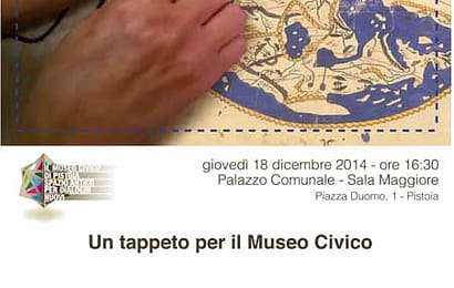 IL TAPPETO-MAPPAMONDO SI STENDE IN SALA MAGGIORE IL TAPPETO-MAPPAMONDO SI STENDE IN SALA MAGGIORE