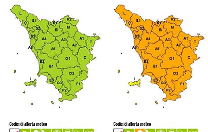 ALLERTA ARANCIONE PER TEMPORALI: ATTIVA LA PROTEZIONE CIVILE REGIONALE ALLERTA ARANCIONE PER TEMPORALI: ATTIVA LA PROTEZIONE CIVILE REGIONALE