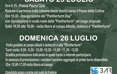 AL PASSO DELLA COLLINA DUE GIORNI DEDICATI ALLA MEMORIA DELLA LINEA GOTICA AL PASSO DELLA COLLINA DUE GIORNI DEDICATI ALLA MEMORIA DELLA LINEA GOTICA