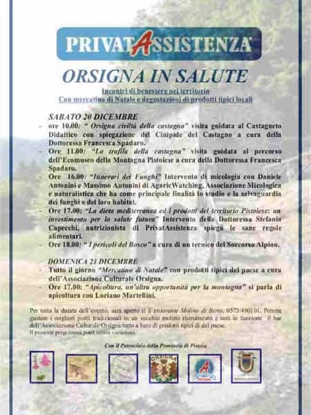 ORSIGNA IN SALUTE ORSIGNA IN SALUTE