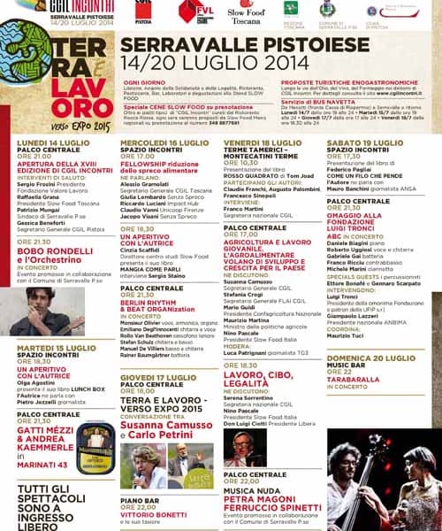 CGIL. TERRA E LAVORO… VERSO EXPO 2015 CGIL. TERRA E LAVORO… VERSO EXPO 2015