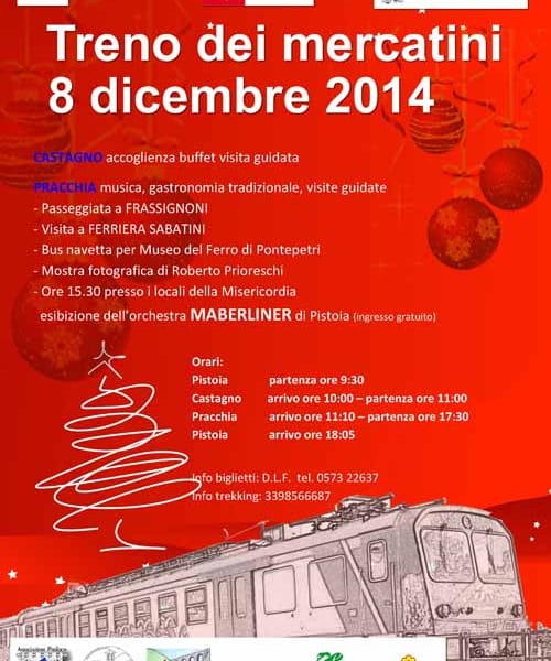 TRENO DEI MERCATINI DELL’8 DICEMBRE