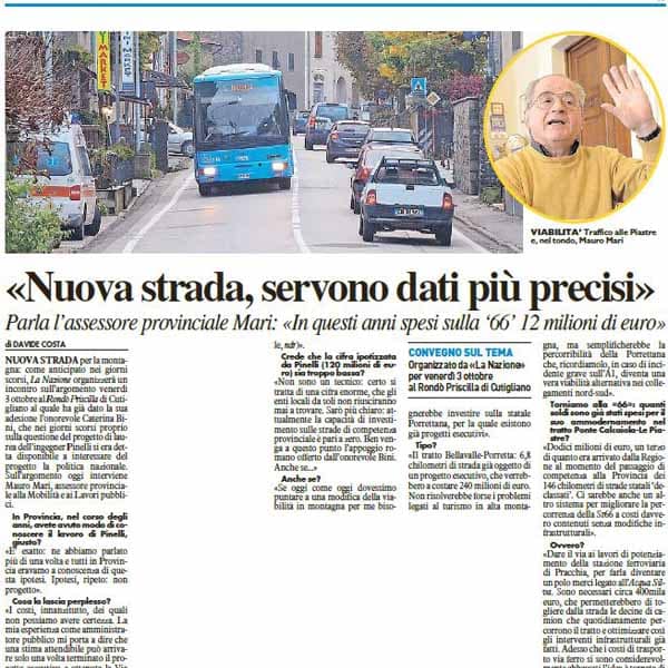 MONTAGNA. LA NUOVA STRADA NON PIACE AL SINDACO CORMIO MONTAGNA. LA NUOVA STRADA NON PIACE AL SINDACO CORMIO