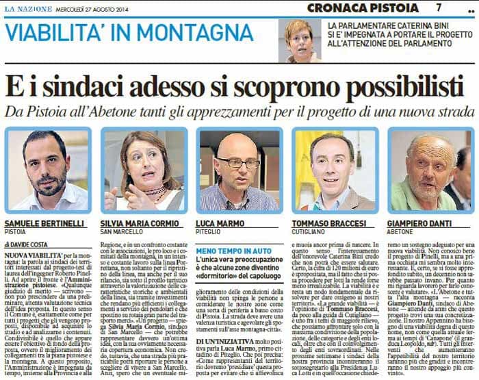 «SINDACO CORMIO, FACCIAMO CHE UNA NUOVA STRADA RIPORTI LA VITA!» «SINDACO CORMIO, FACCIAMO CHE UNA NUOVA STRADA RIPORTI LA VITA!»