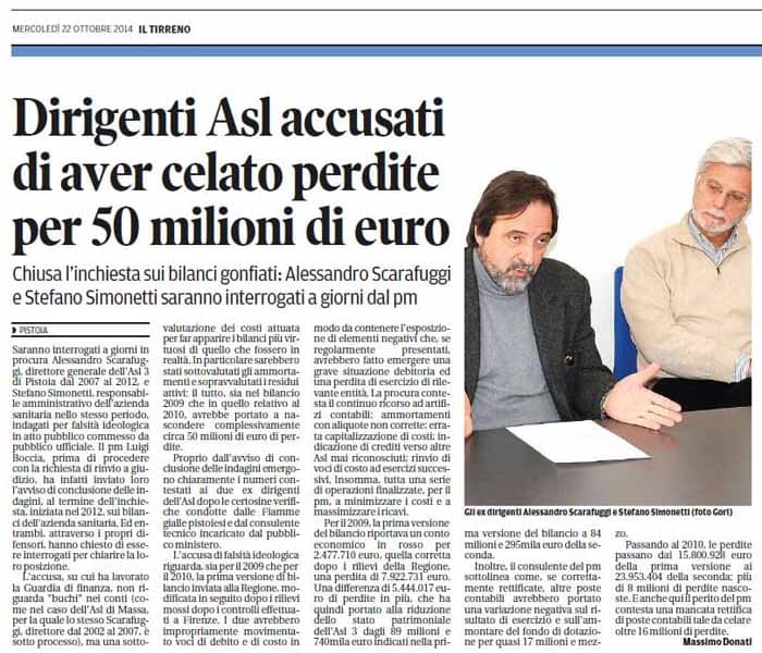 SANITÀ SENZA SANTITÀ: SPIGOLANDO SU ROSSI & SCARAFUGGI SANITÀ SENZA SANTITÀ: SPIGOLANDO SU ROSSI & SCARAFUGGI