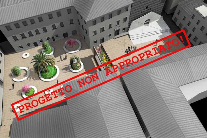 PIAZZA DELLO SPIRITO SANTO E… I “PROGETTI NON APPROPRIATI” PIAZZA DELLO SPIRITO SANTO E… I “PROGETTI NON APPROPRIATI”