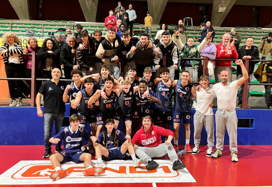 U17 ECCELLENZA: IL PROGETTO DRAGONS-ETRUSCA È CAMPIONE REGIONALE, ORA L’INTERZONA SOGNANDO LE FINALI