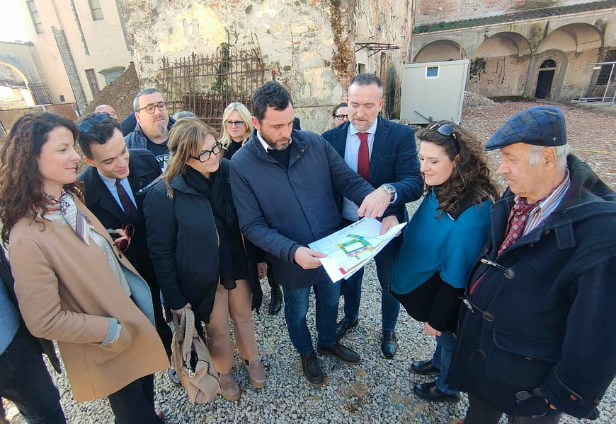 STAMANI IL SOPRALLUOGO AI CANTIERI DI SAN LORENZO STAMANI IL SOPRALLUOGO AI CANTIERI DI SAN LORENZO