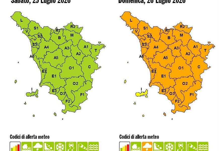 ALLERTA ARANCIONE PER TEMPORALI: ATTIVA LA PROTEZIONE CIVILE REGIONALE ALLERTA ARANCIONE PER TEMPORALI: ATTIVA LA PROTEZIONE CIVILE REGIONALE